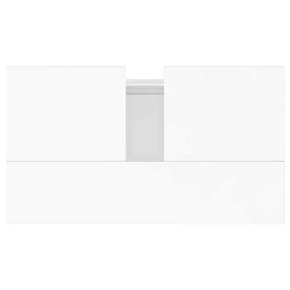 Шкаф за баня, черен, 58x33x60 см, инженерно дърво