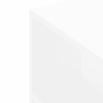 ТВ шкаф, бял, 102x34,5x43 см, инженерно дърво