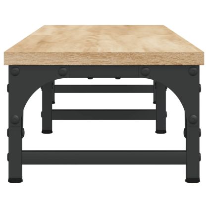 Поставка за монитор дъб сонома, 105x23x15,5 см, инженерно дърво