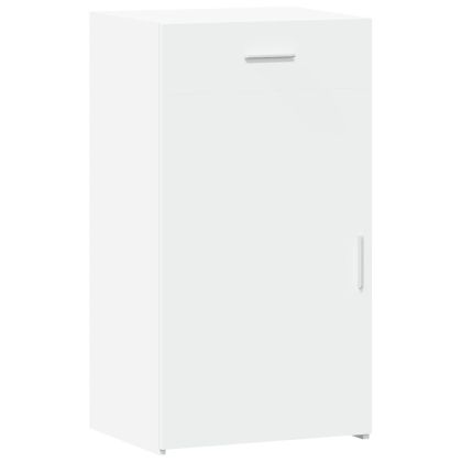 Бюфет, бял, 50x42,5x93 см, инженерно дърво