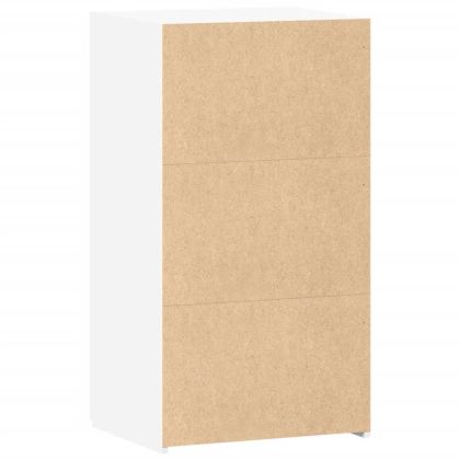 Бюфет, бял, 50x42,5x93 см, инженерно дърво