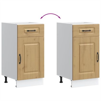 Кухненски шкаф, "Kalmar", дъб артизан, инженерно дърво