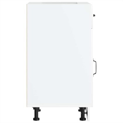 Кухненски шкаф Lucca Бяла инженерна дървесина