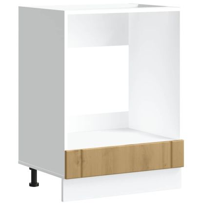 Шкаф за фурна, Lucca, дъб артизан, инженерно дърво