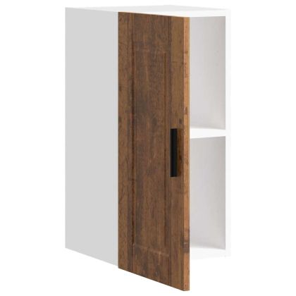 Кухненски стенен шкаф Porto, старо дърво, инженерно дърво