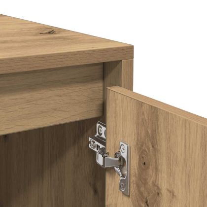 Сайдборд, дъб артизан, 70x41x75 см, инженерно дърво