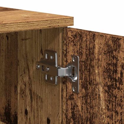 ТВ шкаф Старо дърво 140x35x40 cm Инженерна дървесина