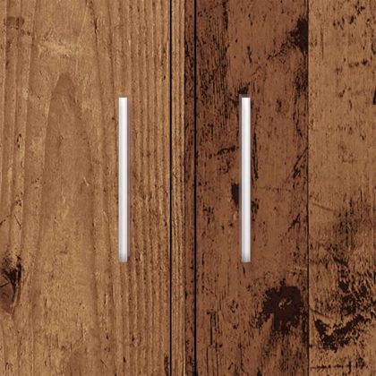 Стойка за аквариум от старо дърво 81x36x73 cm Инженерно дърво