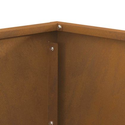 Огнище Кафяво 60 x 60 x 35 cm Стомана