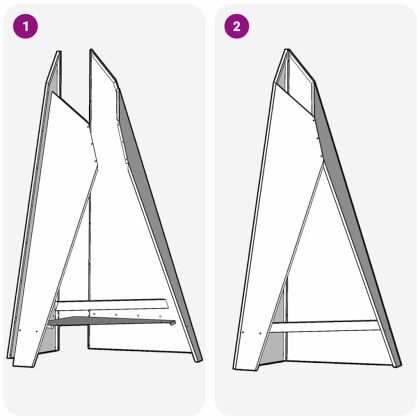 Огнище Кафяво 58 x 40 x 100 см Патинираща стомана
