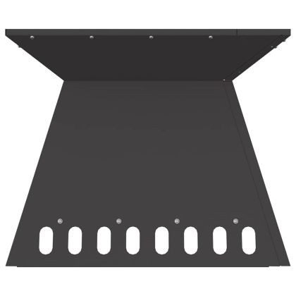 Огнище Черно 48 x 48 x 40 см Стомана