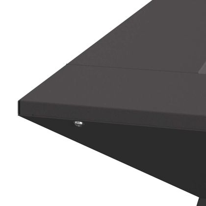 Огнище Черно 60 x 60 x 50 см Студено валцована стомана