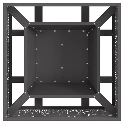 Огнище Черно 60 x 60 x 30 cm Стомана