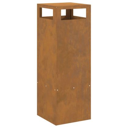 Огнище Кафяво 35 x 35 x 100 см Стомана