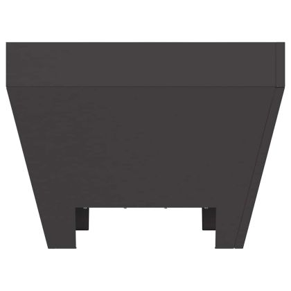 Огнище Черно 50 x 50 x 38 см Стомана