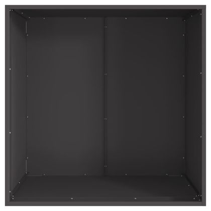 Огнище Черно 80 x 80 x 43 см Стомана