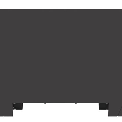 Огнище Черно 60 x 60 x 30 cm Стомана