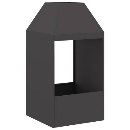 Огнище Черно 50 x 50 x 100 cm Стомана