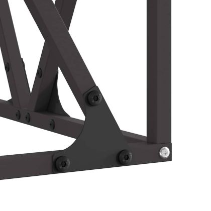 Огнище Черно 50 x 50 x 35 cm Стомана