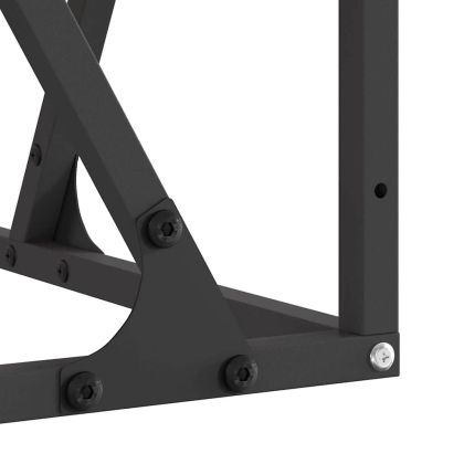 Огнище Кафяво 80 x 80 x 40 cm Стомана