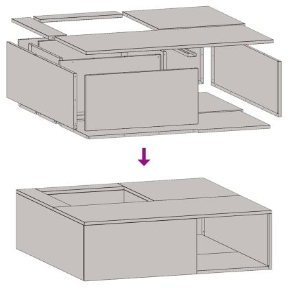 Огнище Кафяво 100 x 100 x 30 cm Патинираща стомана