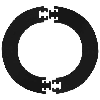 Професионална дартс мишена от сизал с 6 стрелички и протектор