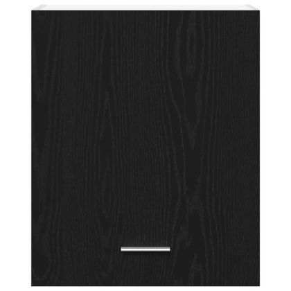 Висящи шкафове с рафт Riga 2 pcs Черен дъб 100 x 31 x 60 см