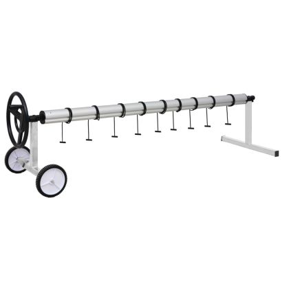 Ролка за покривало на басейн, основа неръждаема стомана