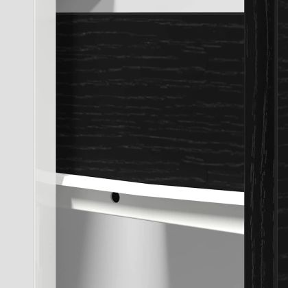 Шкаф с чекмедже отдолу с рафт Riga Черен дъб 30 x 46 x 81,5 см