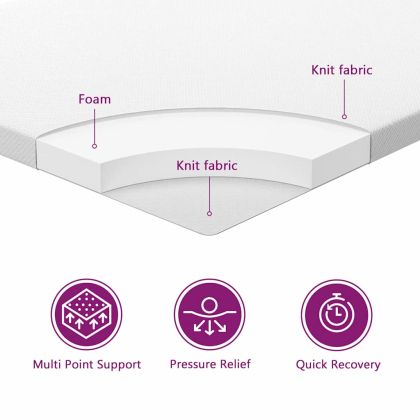 Легло с пружинирана основа Светлосиво 200 x 200 cm Полиестер