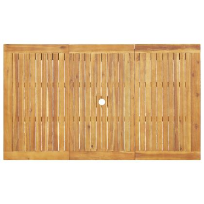 Комплект за хранене в градината 7 pcs Кафяво