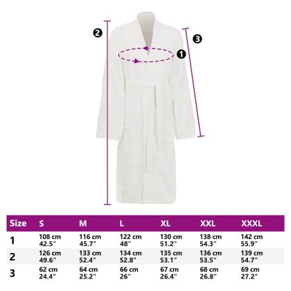 Халат за баня KINN XXXL Памук