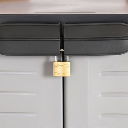 Пластмасов шкаф, 65x45x97 см