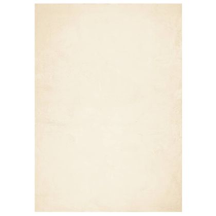 Килим HUARTE с къс косъм, мек и миещ се, кремав, 200x280 см