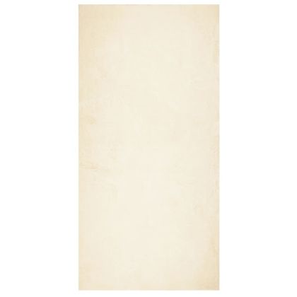 Килим HUARTE с къс косъм, мек и миещ се, кремав, 100x200 см