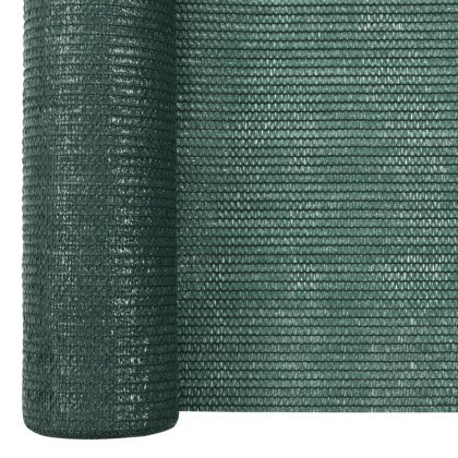 Засенчваща мрежа зелена 2x25 м HDPE 75 г/м²