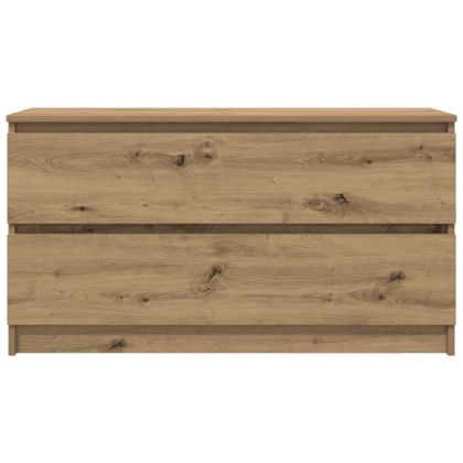 ТВ шкаф Artisan Oak 100x35x54 cm Инженерна дървесина