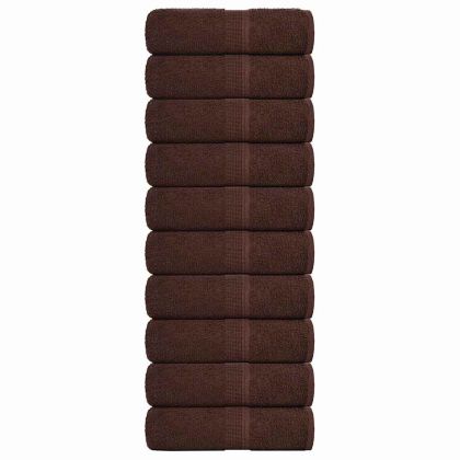 Кърпи за пране 10 бр. FROGN Кафяви 30x30 см 100% Памук