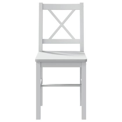 Трапезен комплект, 5 части, бял