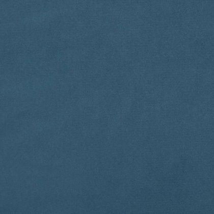 Горна табла за легло с уши, тъмносиня,203x16x118/128 см, кадифе