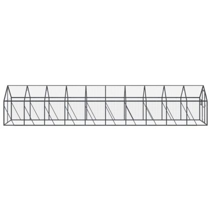 Волиера, антрацит, 1,79x10x1,85 м, алуминий