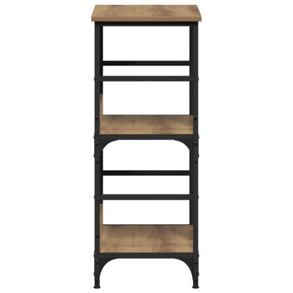 Библиотека, дъб артизан, 50x33x82 см, инженерно дърво