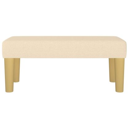 Пейка, кремава, 70x30x30 см, плат