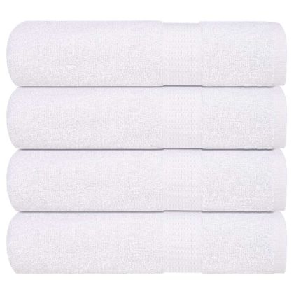 Кърпи за душ 4 бр. FROGN Бели 70x140 см 100% памук