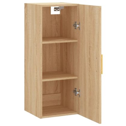 Стенен шкаф дъб сонома 34,5x34x90 см