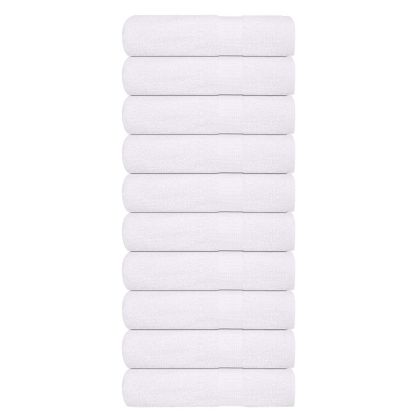 Кърпи за ръце 10 бр. FROGN Бели 50x100 см 100% Памук