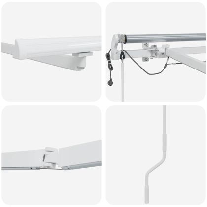 Сенник Бяло 5 x 3 m Метал