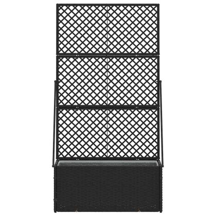 Кашпа Черно 70 x 30 x 135 cm Метал