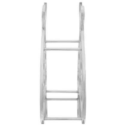 Винен рафт Сребрист 38 x 33 x 13 см Алуминий