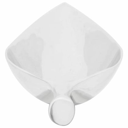 Кошница с плодове Сребрист 60 x 15 x 8 см Алуминий